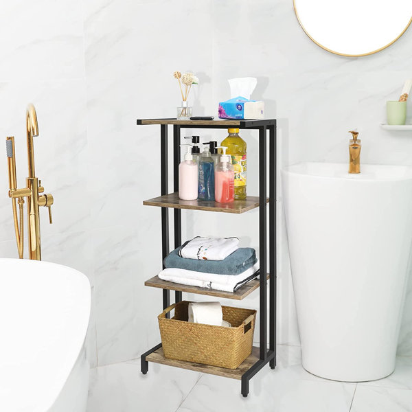 17 Stories Freestanding Bathroom Shelves Wayfair
